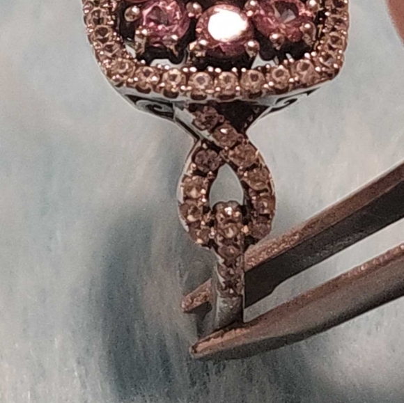 Garnet, color changing ring, size 9, 925 - Picture 9 of 10